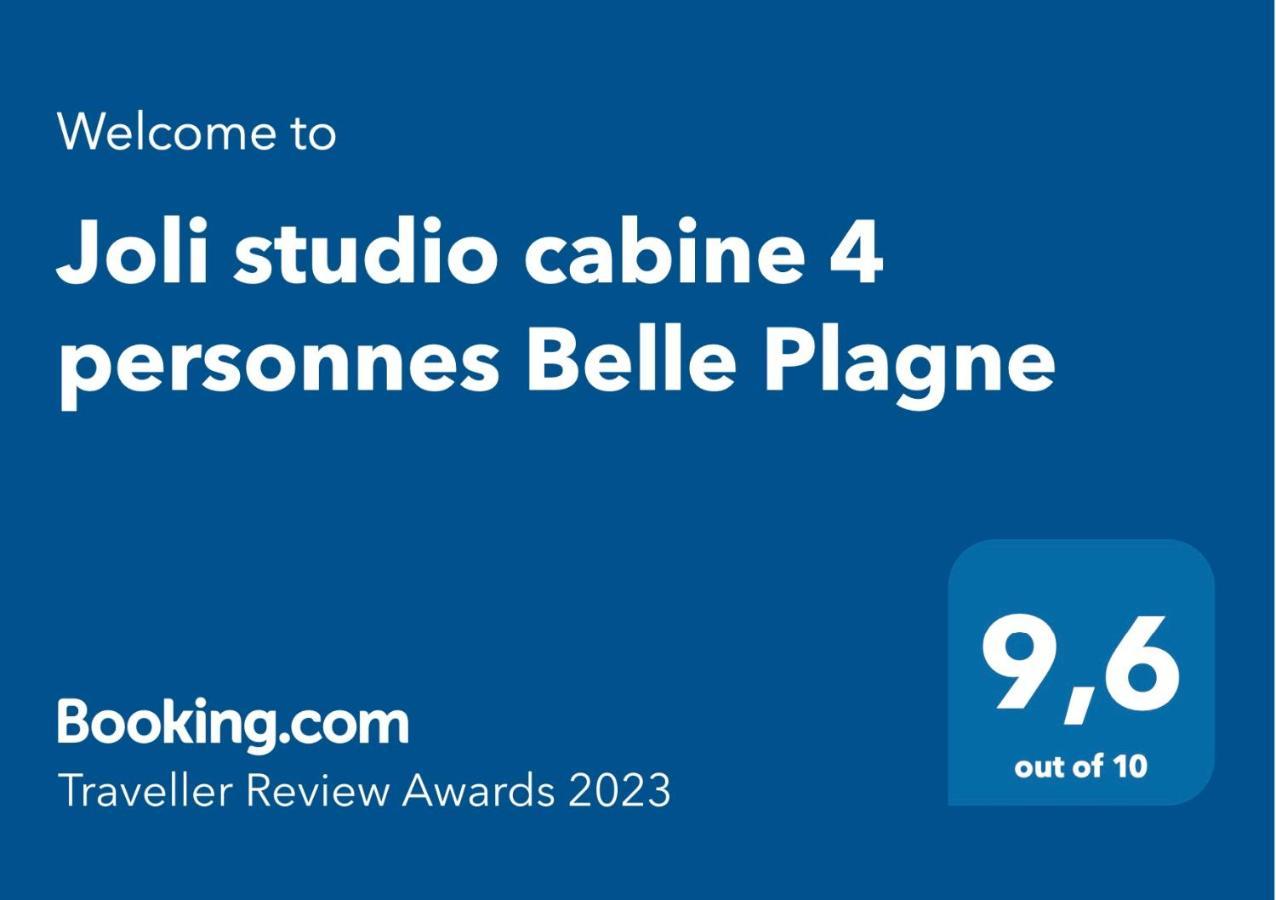 Joli Studio Cabine 4 Personnes Belle Plagne Appartement La Plagne-Tarentaise Buitenkant foto